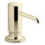 Purist Soap/Lotion Dispenser (Vibrant French Gold), K-35761-AF