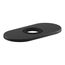 4" Escutcheon Plate For Insight And Kinesis Faucet (Matte Black), K-13478-A-BL