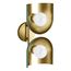 Jabot Two-Light Sconce (Jade w/Brushed Moderne Brass Accents), K-31783-SC02-6GL