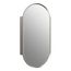 Verdera 15" X 30" Capsule Framed Medicine Cabinet (Brushed Nickel), K-35573-BNL