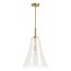 Simplice 14" Pendant (Brushed Moderne Brass), K-26851-PE01-2GL