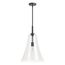 Simplice 14" Pendant (Matte Black), K-26851-PE01-BLL