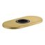 4" Escutcheon Plate For Insight And Kinesis Faucet (Vibrant Brushed Moderne Brass), K-13478-A-2MB