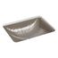 Yepsen 20" Rectangular Undermount Bathroom Sink, No Overflow (Opaque Doe), K-28823-G3-B11