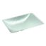 Yepsen 20" Rectangular Undermount Bathroom Sink, No Overflow (Translucent Dew), K-28823-TG2