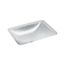 20" Rectangular Undermount Bathroom Sink, No Overflow (Ice), K-28823-B11