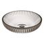 Salute 15" Round Vessel Bathroom Sink, No Overflow (Translucent Doe), K-28824-TG3