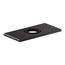 4" Escutcheon Plate For Insight And Kinesis Faucet (Matte Black), K-13478-B-BL