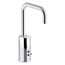 Gooseneck Touchless Single-Hole Lavatory Faucet w/ Insight Sensor Technology And Temperature Mixer, Dc-Powered, Less Drain, 0.35 Gpm (Polished Chrome), K-13472-SATA-CP