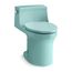 One-Piece Compact Elongated Toilet w/ Concealed Trapway, 1.28 Gpf (150Th Spring Green), K-5172-H15