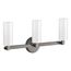 Crue Three-Light Sconce (Titanium), K-35874-SC03-TTL