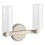 Crue Two-Light Sconce (Brushed Nickel), K-35873-SC02-BNL