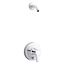 Pitch Rite-Temp Shower Trim Kit w/ Push-Button Diverter, Less Showerhead (Polished Chrome), K-T49989-4L-CP
