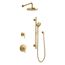 Awaken Showering Kit, 2.5 Gpm (Vibrant Brushed Moderne Brass), K-26914-Y-2MB