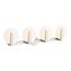 Hint Four-Light Sconce (Brushed Nickel), K-38399-SC04-BNL