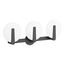 Hint Three-Light Sconce (Matte Black), K-38398-SC03-BLL