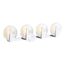 Hint Four-Light Sconce (Polished Chrome), K-38399-SC04S-CPL