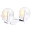 Hint Two-Light Sconce (Polished Chrome), K-38397-SC02S-CPL