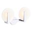 Hint Two-Light Sconce (Polished Chrome), K-38397-SC02-CPL