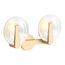 Hint Two-Light Sconce (Brushed Moderne Brass), K-38397-SC02S-2GL