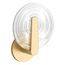 Hint One-Light Sconce (Brushed Moderne Brass), K-38396-SC01S-2GL