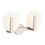 Hint Two-Light Sconce (Brushed Nickel), K-38397-SC02-BNL