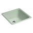 Iron/Tones 21" Top-/Undermount Single-Bowl Bar Sink (Aspen Green), K-6587-42