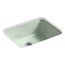 Iron/Tones 24-1/4" Top-/Undermount Single-Bowl Bar Sink (Aspen Green), K-6585-42