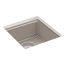 Billings 18" Undermount Bar Sink (Matte Taupe), K-33711-CM3