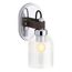 Tannage One-Light Sconce (Polished Chrome), K-38416-SC01-CPL