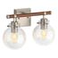 Holt Two-Light Sconce (Brushed Nickel), K-38413-SC02-BNL
