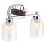Tannage Two-Light Sconce (Polished Chrome), K-38417-SC02-CPL