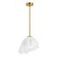 Landshapes 14-3/4" Pendant (Brushed Moderne Brass), K-32695-PELED-2GL