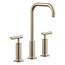 Purist Widespread Bathroom Faucet w/ Lever Handles, 1.2 Gpm (Vibrant Brushed Bronze), K-14408-4-BV