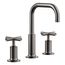 Purist Widespread Bathroom Faucet w/ Cross Handles, 1.2 Gpm (Vibrant Titanium), K-14406-3-TT