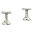 Occasion Cross Bathroom Faucet Handles (Vibrant Polished Nickel), K-27010-3-SN