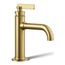 Single-Handle Bathroom Sink Faucet, 0.5 GPM (Vibrant Brushed Moderne Brass), K-35907-4N-2MB