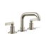 Widespread Bathroom Sink Faucet, 0.5 GPM (Vibrant Brushed Nickel), K-35908-4N-BN