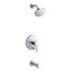 Elate Rite-Temp Bath And Shower Trim Kit w/ Push-Button Diverter, 1.75 Gpm (Polished Chrome), K-T35327-4G-CP