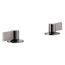 Components Lever Bathroom Faucet Handles (Vibrant Titanium), K-77974-4-TT