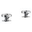 Components Industrial Bathroom Faucet Handles (Polished Chrome), K-77974-9-CP