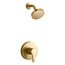 Elate Rite-Temp Shower Trim Kit, 2.5 Gpm (Vibrant Brushed Moderne Brass), K-TS35321-4Y-2MB