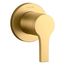 Elate Mastershower Transfer Valve Trim (Vibrant Brushed Moderne Brass), K-T35330-4-2MB