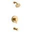 Elate Rite-Temp Bath And Shower Trim Kit, 2.5 Gpm (Vibrant Brushed Moderne Brass), K-TS35322-4Y-2MB