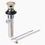Premier Drain w/ Overflow (Brushed Chrome), K-1035350-G