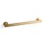 Purist 18" Grab Bar (Vibrant Brushed Moderne Brass), K-11892-2MB