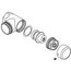 Stop Assembly, 1” Npt (Polished Chrome), K-1286778-CP