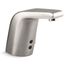 Sculpted Touchless 1-Hole Bathroom Faucet w/ Insight Sensor Technology And Temperature Mixer, Ac-powered, 0.5 GPM (Vibrant Stainless), K-13462-VS