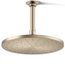 Contemporary Round 10" 1-Function Rainhead, 2.5 GPM (Vibrant Brushed Bronze), K-13689-BV