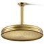 Traditional 10" 1-Function Rainhead, 2.5 GPM (Vibrant Brushed Moderne Brass), K-13693-2MB